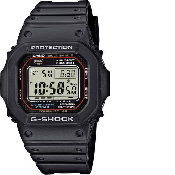 Orologi da polso - Casio Solare, Radiocontrollato Orologio da polso GW-M5610-1ER (L x L x A) 46.7 x 43.2 x 12.7 mm Nero Materiale - Orologi da polso - Casio Solare, Radiocontrollato Orologio da polso GW-M5610-1ER (L x L x A) 46.7 x 43.2 x 12.7 mm Nero Materiale -