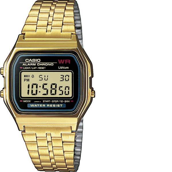 Orologi da polso - Casio Quarzo Orologio da polso A159WGEA-1EF (L x L x A) 36.8 x 32.2 x 8.2 mm Oro Materiale cassa=Resina Materiale - Orologi da polso - Casio Quarzo Orologio da polso A159WGEA-1EF (L x L x A) 36.8 x 32.2 x 8.2 mm Oro Materiale cassa=Resina Materiale -
