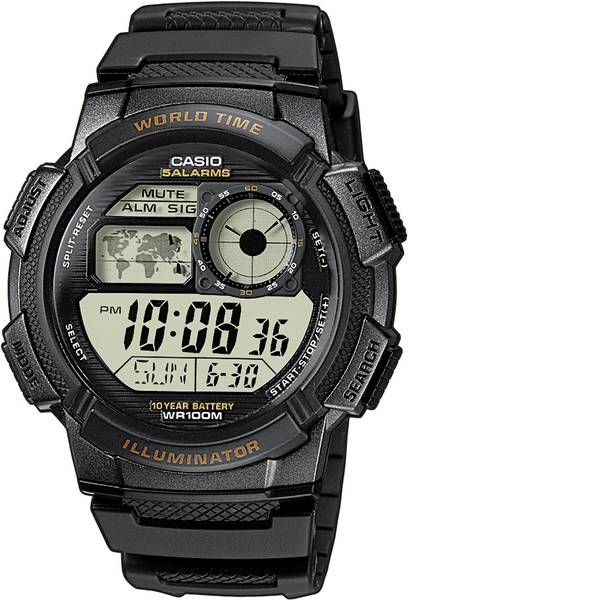 Orologi da polso - Casio Quarzo Orologio da polso AE-1000W-1AVEF (L x L x A) 48.1 x 43.7 x 13.7 mm Nero Materiale cassa=Resina Materiale - Orologi da polso - Casio Quarzo Orologio da polso AE-1000W-1AVEF (L x L x A) 48.1 x 43.7 x 13.7 mm Nero Materiale cassa=Resina Materiale -
