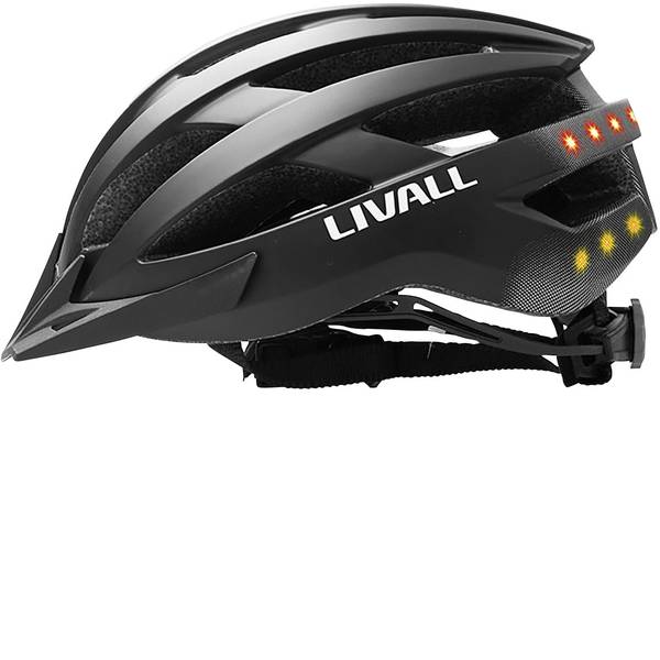 Caschi da bicicletta - Livall MT1 Casco MTB Nero Taglia=L circonferenza cranica=58-62 cm - Caschi da bicicletta - Livall MT1 Casco MTB Nero Taglia=L circonferenza cranica=58-62 cm -