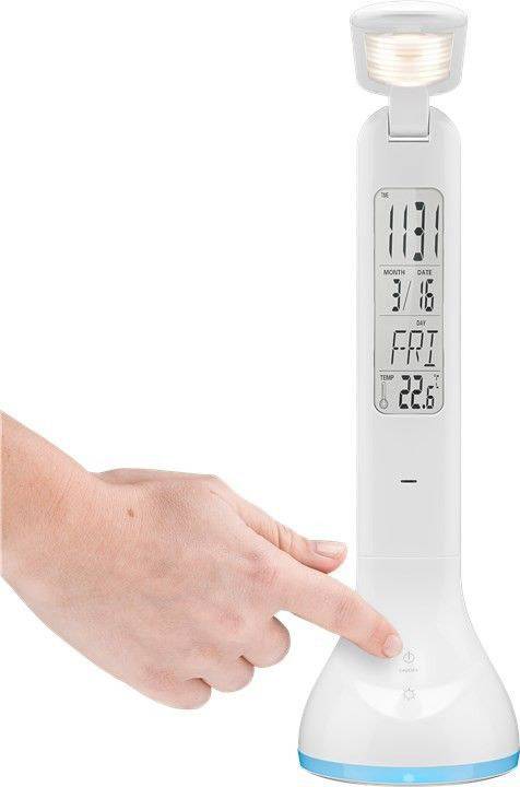 Lampada da scrivania a LED Goobay Mood Light + Calendar - illuminazione per interni per studio, cameretta, camera da...-4