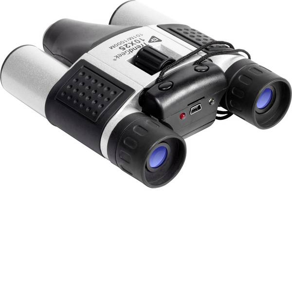 Binocoli - TrendGeek TG-125 Binocolo con fotocamera digitale 10 x 25 mm Argento - Binocoli - TrendGeek TG-125 Binocolo con fotocamera digitale 10 x 25 mm Argento -