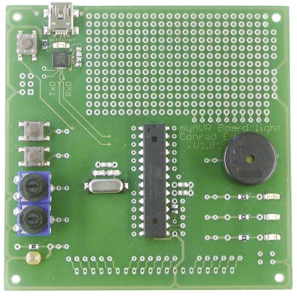 Kit e schede microcontroller MCU - myAVR Scheda per esperimenti light - Kit e schede microcontroller MCU - myAVR Scheda per esperimenti light -