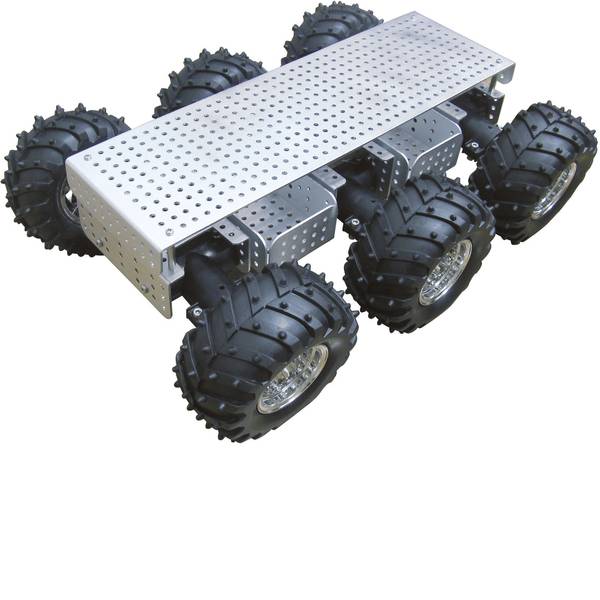 Robot in kit di montaggio - Arexx Piattaforma robotica mobile JSR-6WD KIT da costruire JSR-6WD - Robot in kit di montaggio - Arexx Piattaforma robotica mobile JSR-6WD KIT da costruire JSR-6WD -