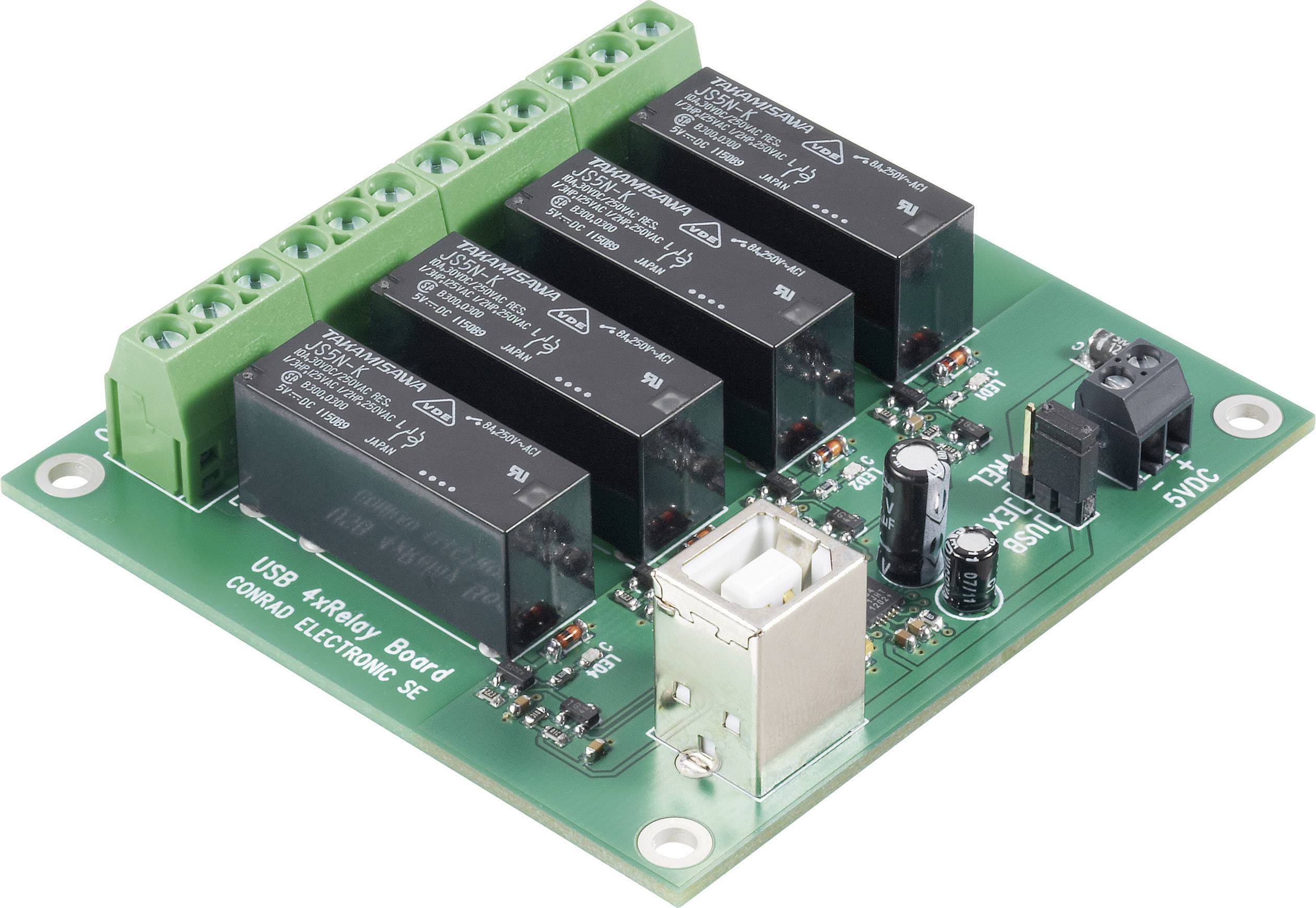 Scheda relè Componente sfuso Conrad Components 393905 5 V/DC Conrad.it
