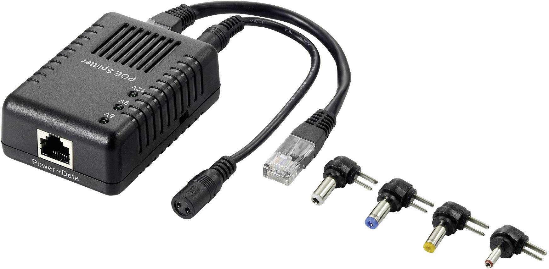 LevelOne LevelOne POS-1002 - PoE-Splitter Splitter PoE 100 MBit/s IEEE 802.3af (12.95 W)-0