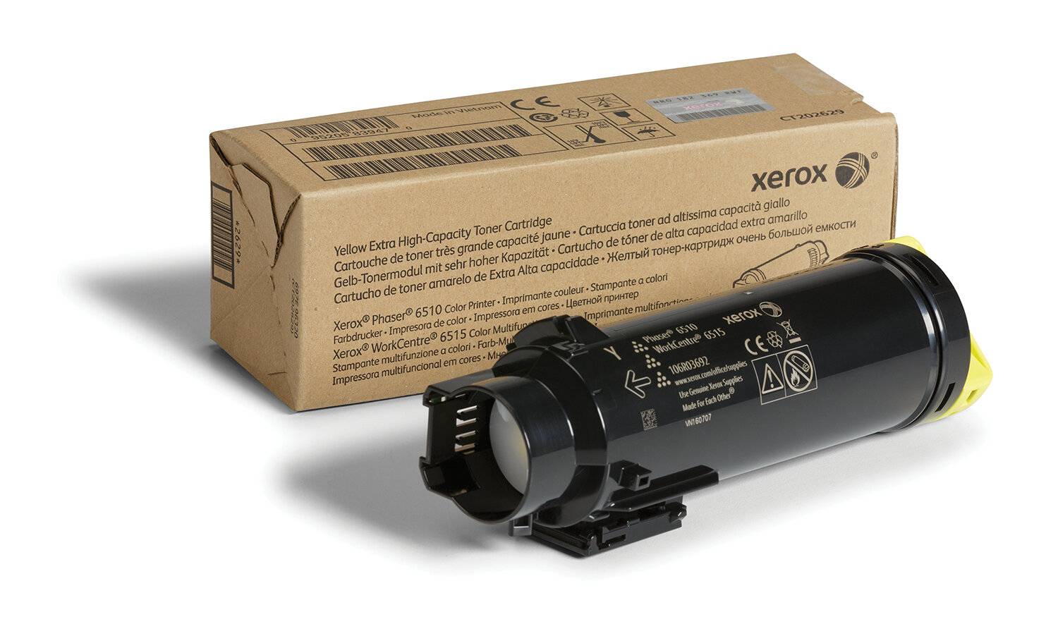Xerox Cartuccia toner Giallo a Altissima capacità da 4300 Pages per Phaser® 6510, WorkCentre® 6515 (106R03692)-2