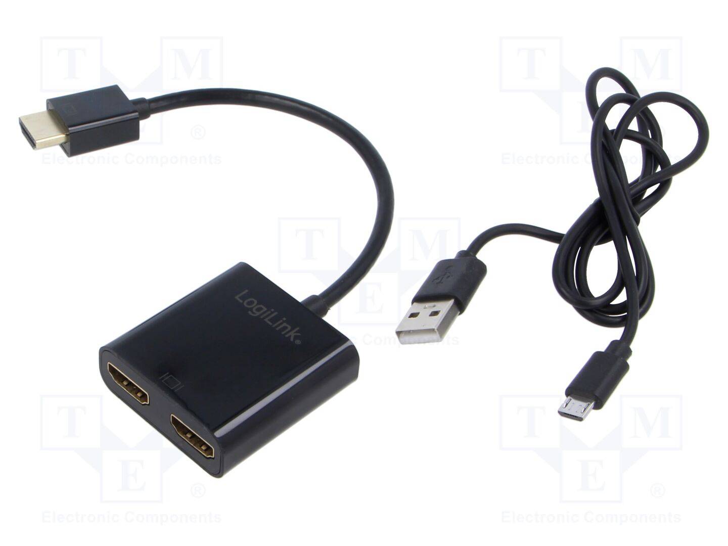 Logilink HDMI splitter 1x2-Port 4K/60 Hz HDCP (HD0061)-0