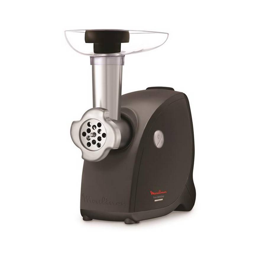 Moulinex ME472832 tritacarne 2000 W Nero, Acciaio inox-1