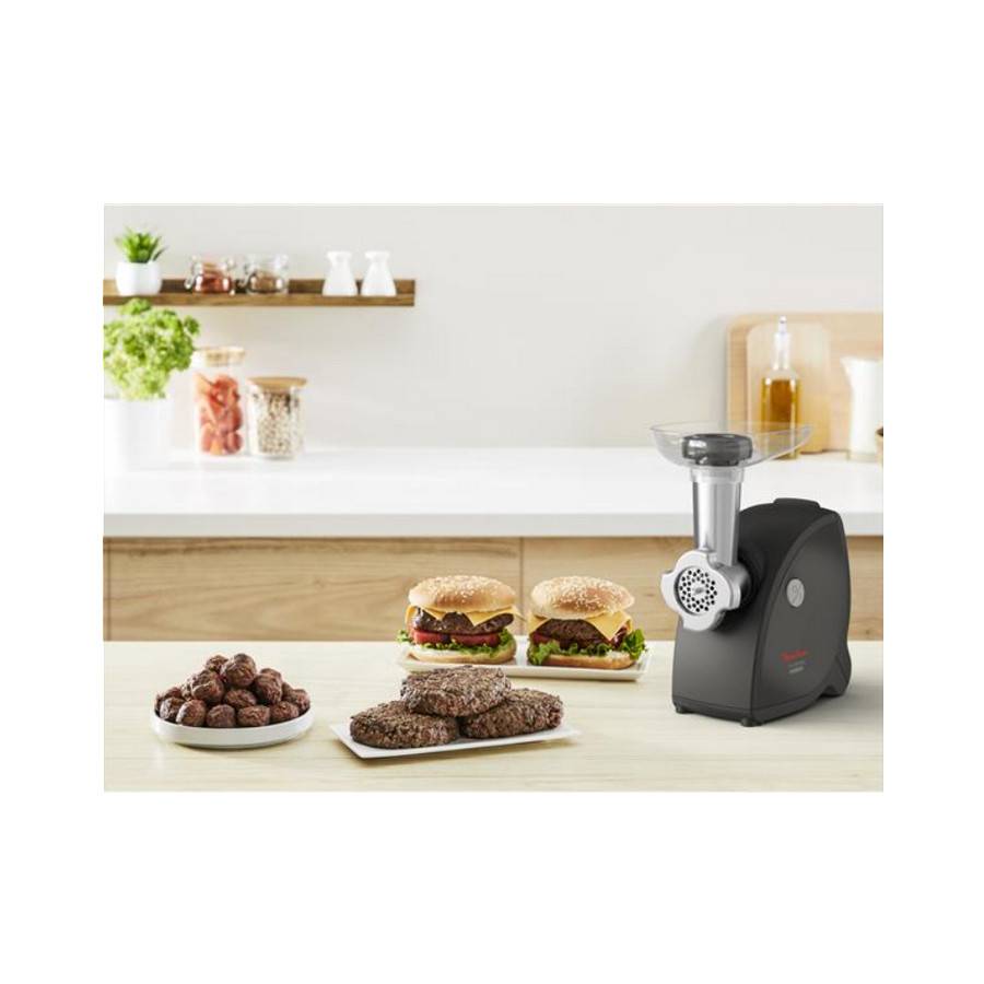 Moulinex ME472832 tritacarne 2000 W Nero, Acciaio inox-4