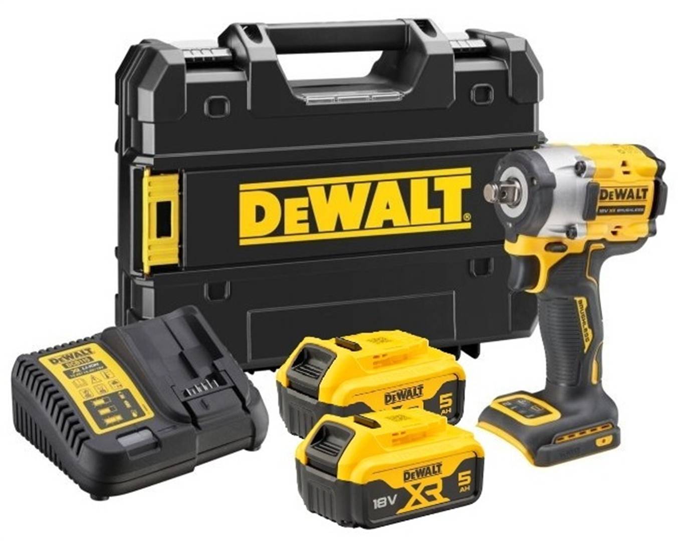 Chiave ad impatto Dewalt DCF921P2T-QW 18 V 612 Nm 407 Nm-1