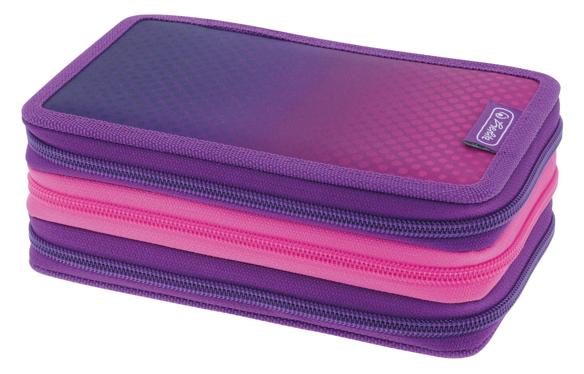 TriCase 31 pezzi Dip Dye rosa/viola-1
