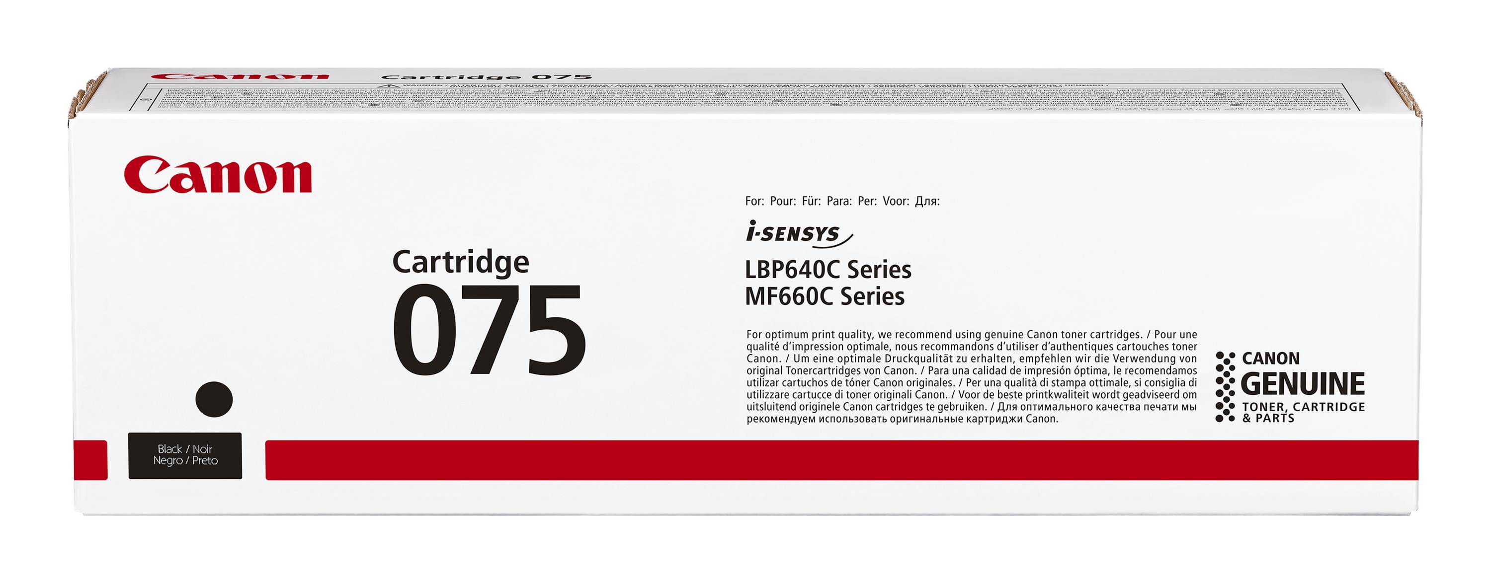 Canon 075 cartuccia toner 1 pz originale nero-1