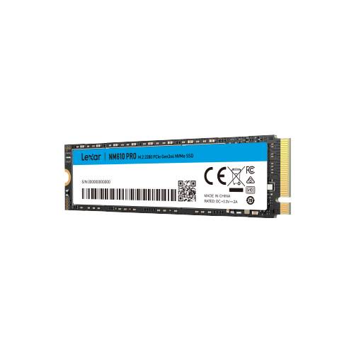 500GB Lexar NM610 PRO M.2 2280 PCle Gen3X4 SSD-2