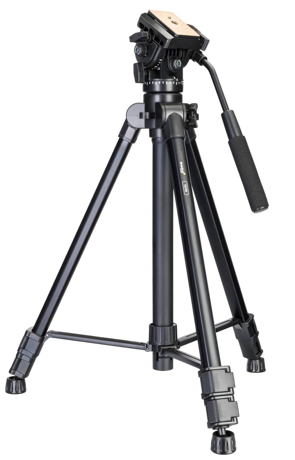 Treppiede in metallo Levenhuk Level PLUS VT20 - con smorzatore idraulico-0