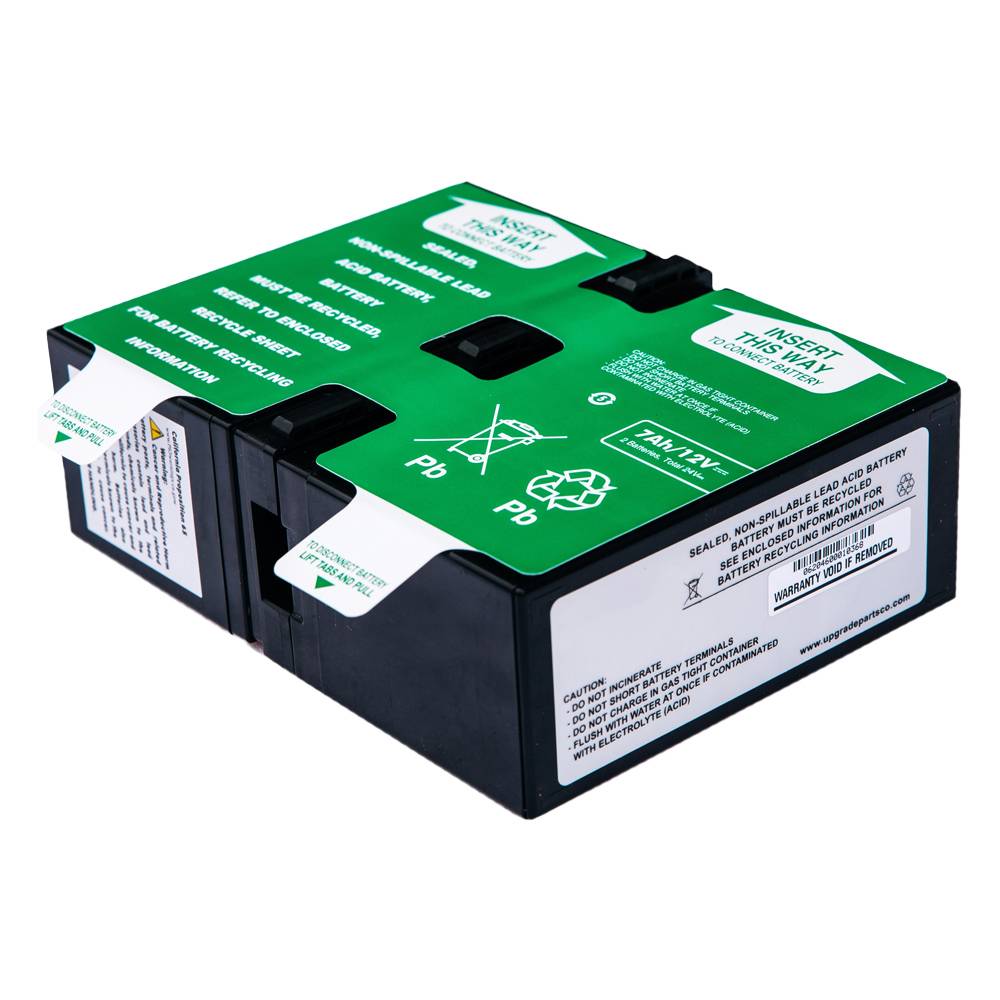 Origin Storage APCRBC123-OS batteria UPS Acido piombo [VRLA] 24 V (Replacement UPS Battery Cartridge APCRBC123 for APC B-1
