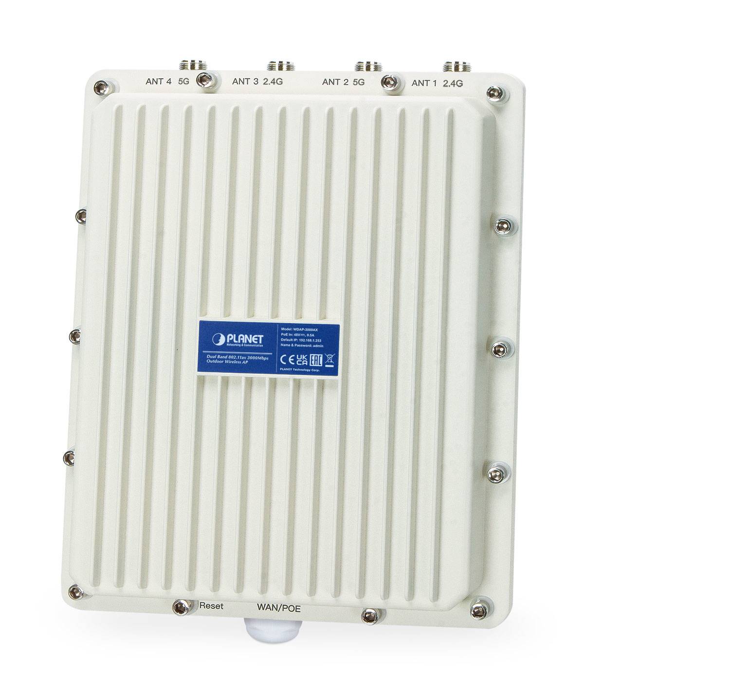 Planet WDAP-3000AX IP67 Wi-Fi 6 802.11ax. Dual-0