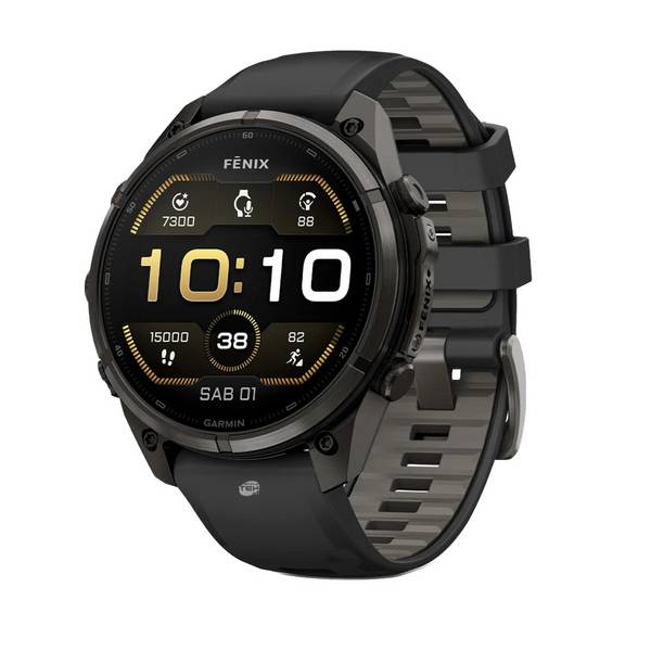 Garmin Fenix 9 Pro 47mm Carbon Gray Dlc Titanium Smartwatch Gps Con Cinturino