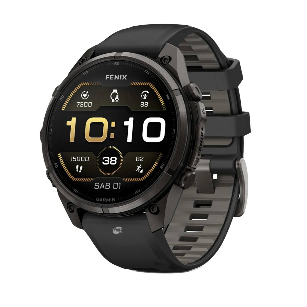 Garmin Fenix 9 Pro 47mm Carbon Gray Dlc Titanium Smartwatch Gps Con Cinturino-0