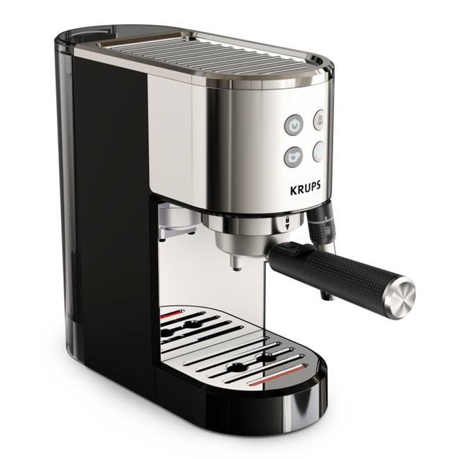 Caffettiera Express a Leva Krups XP440C 1350 W Acciaio-2
