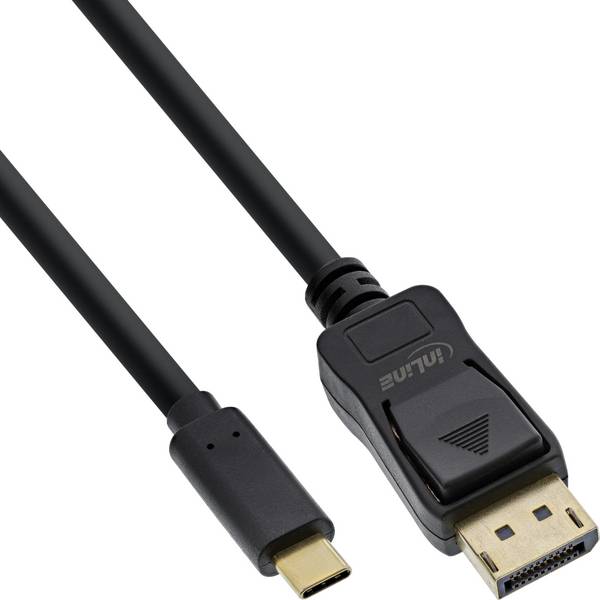 InLine USB Display Kabel - USB-C Stecker zu DisplayPort Stecker - 2m