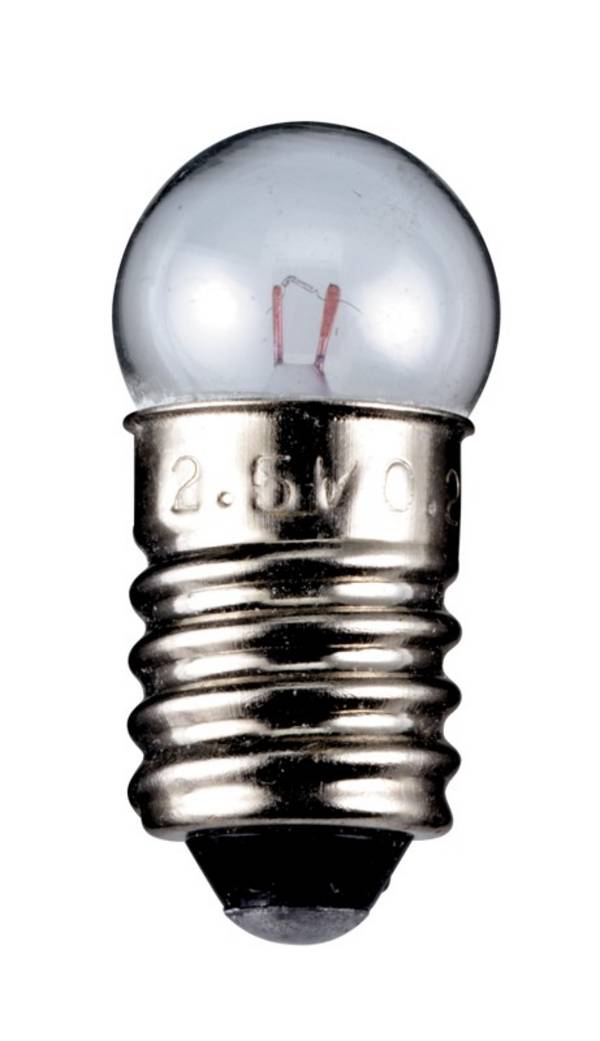 Goobay Lampadina sferetta per torcia, 1,2 W 1.2 W attacco E10, 12 V (DC), 100 mA