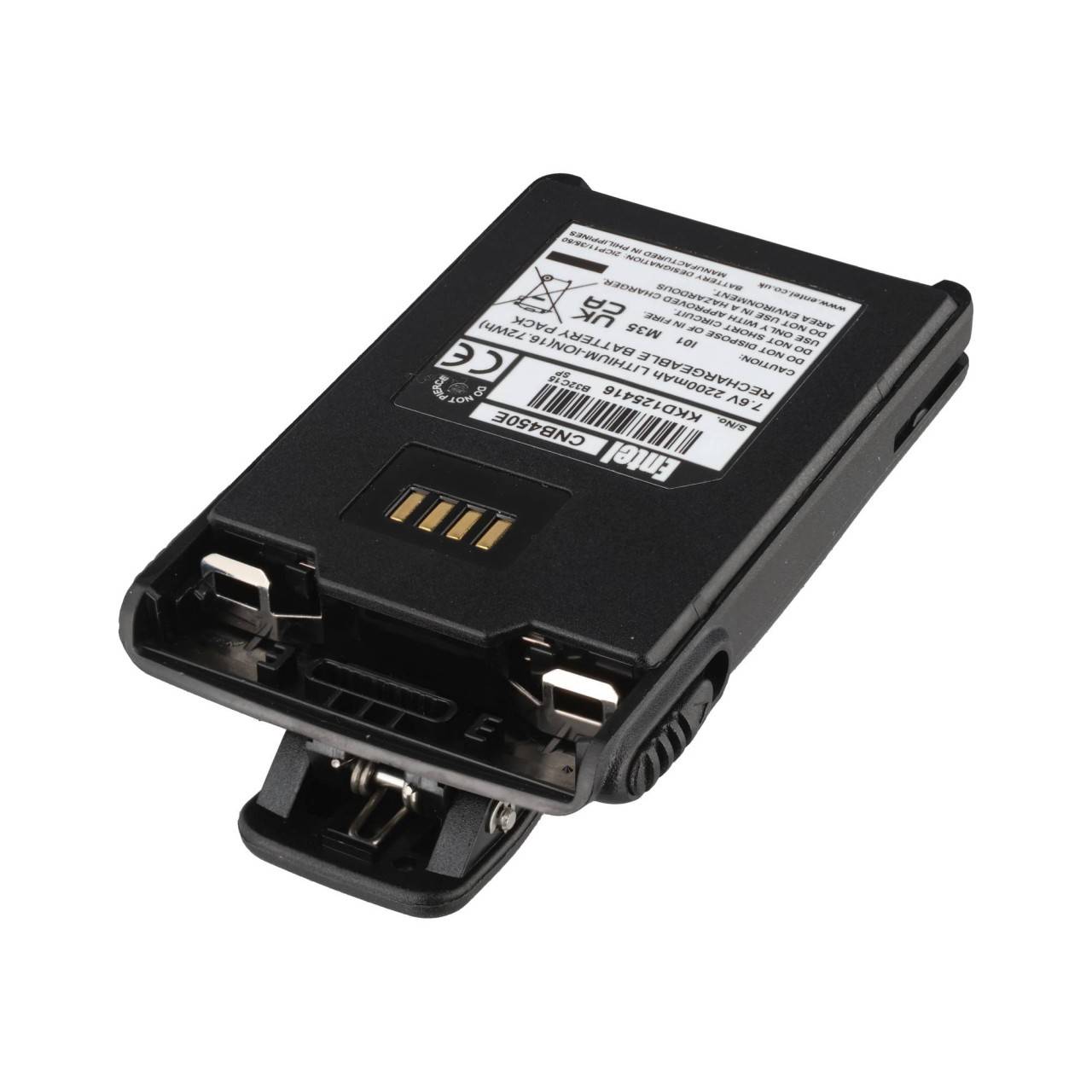 Batteria originale agli ioni di litio CNB-450E per serie ENTEL DX e HX - 7,4 V 1800 mAh-3