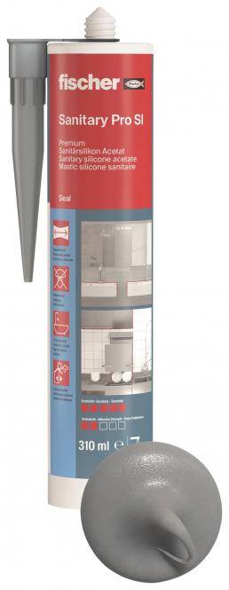 FISCHER Sanitärsilicon Premium DSSA (058530)-0