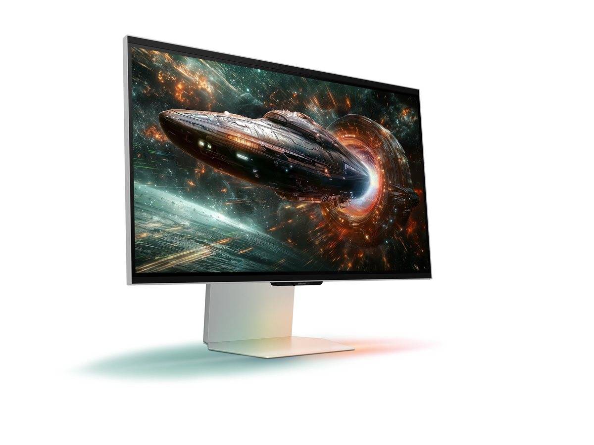 Samsung G90XF Monitor PC 68.6 cm (27) 3840 x 2160 Pixel 4K Ultra HD LCD Argento-1