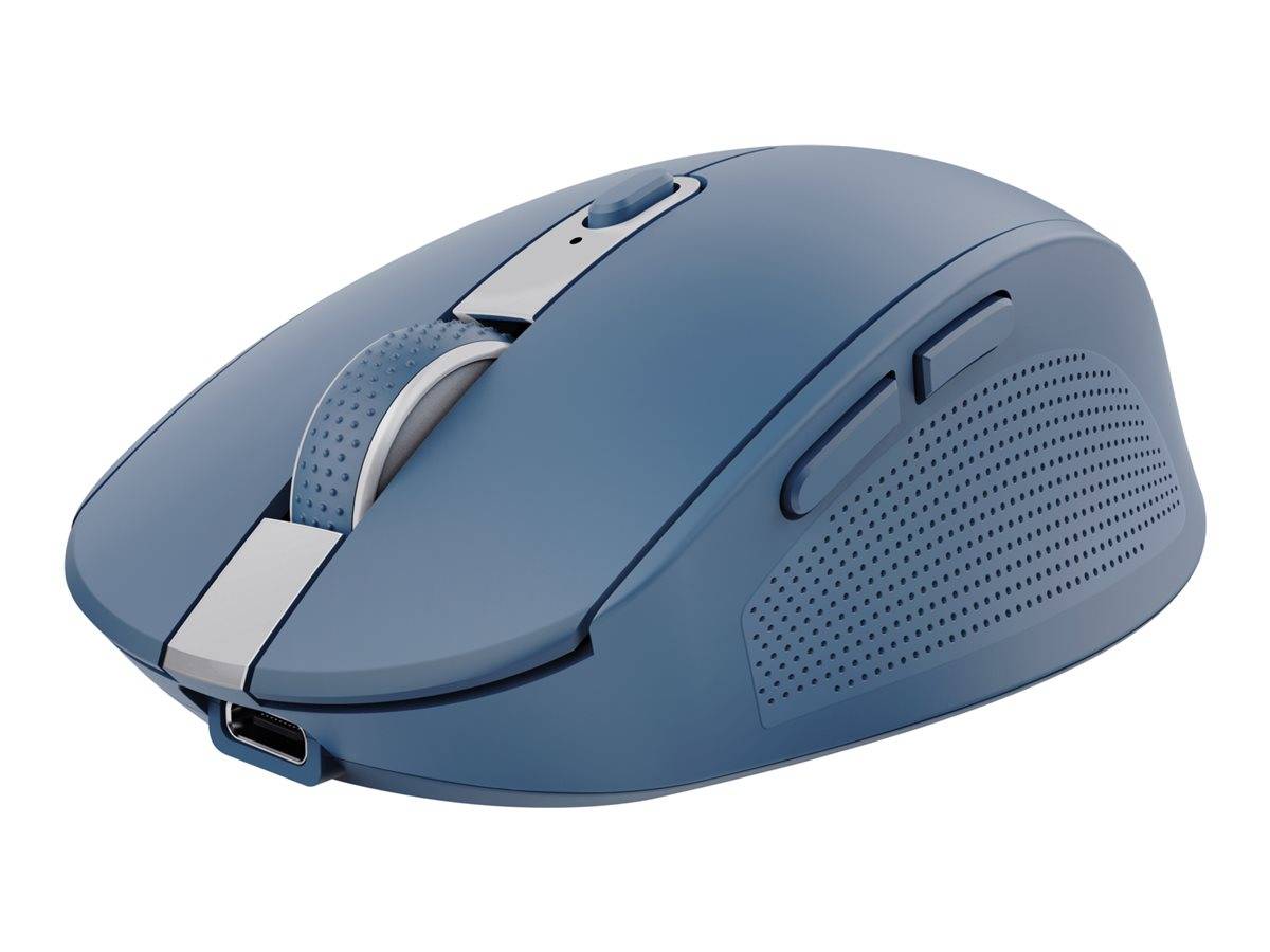 Trust Ozaa 24934 mouse Ufficio Mano destra RF senza fili + Bluetooth Ottico 3200 DPI-0