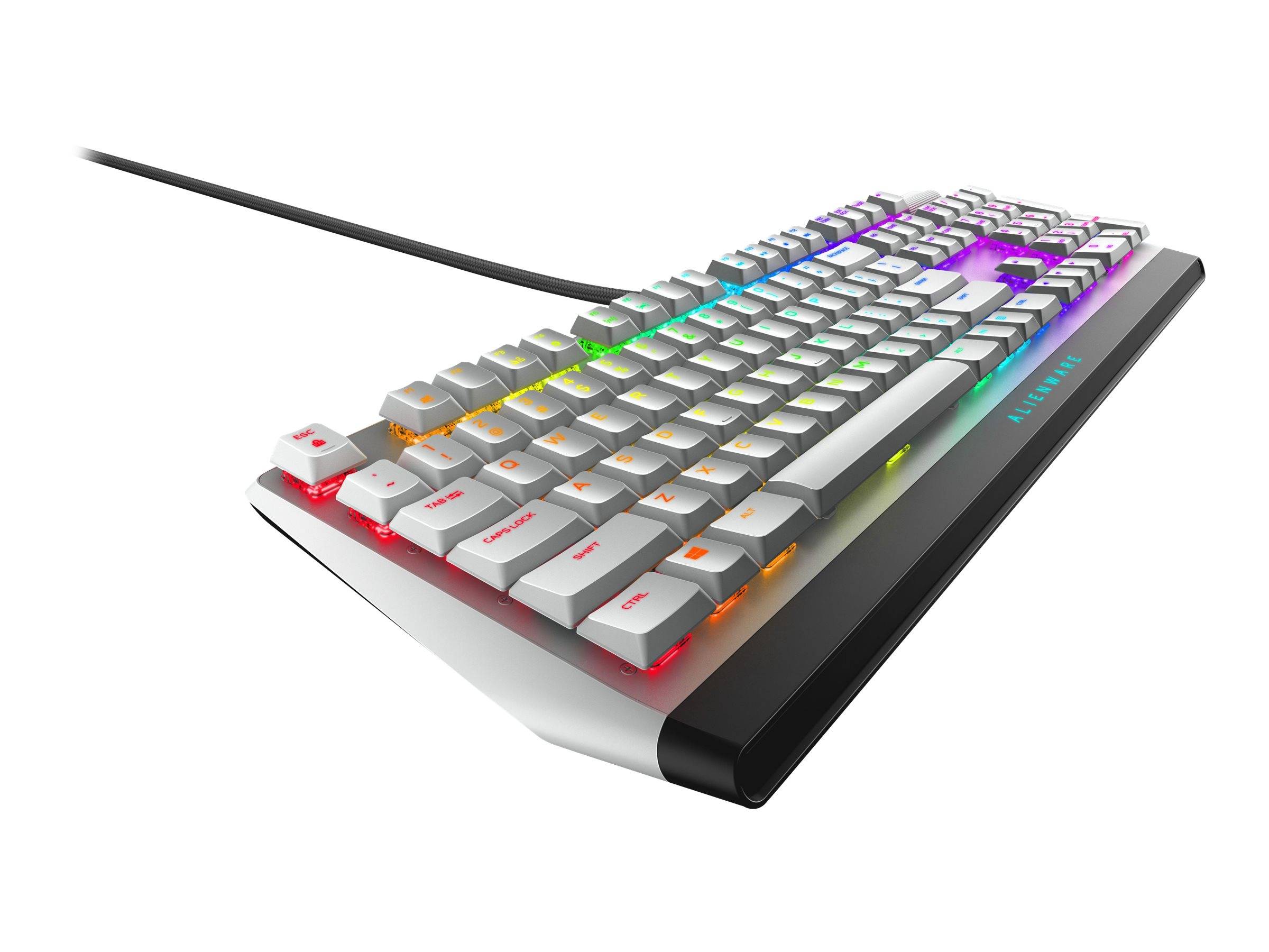 DELL Alienware 510K Low-profile RGB Mechanical Gaming Keyboard - AW510K (Lunar Light)-3