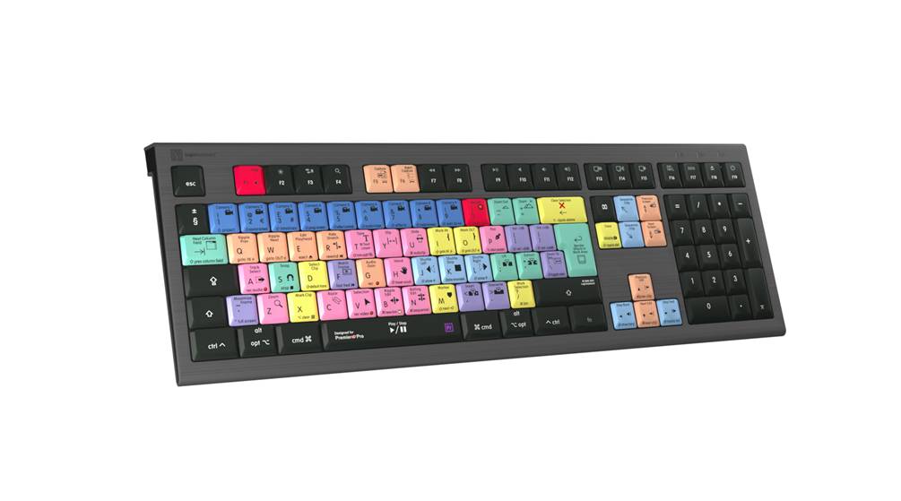 Logickeyboard LKB-PPROCC-A2M-UK Tastatur USB QWERTY Englisch Schwarz (LKB-PPROCC-A2M-UK)-2