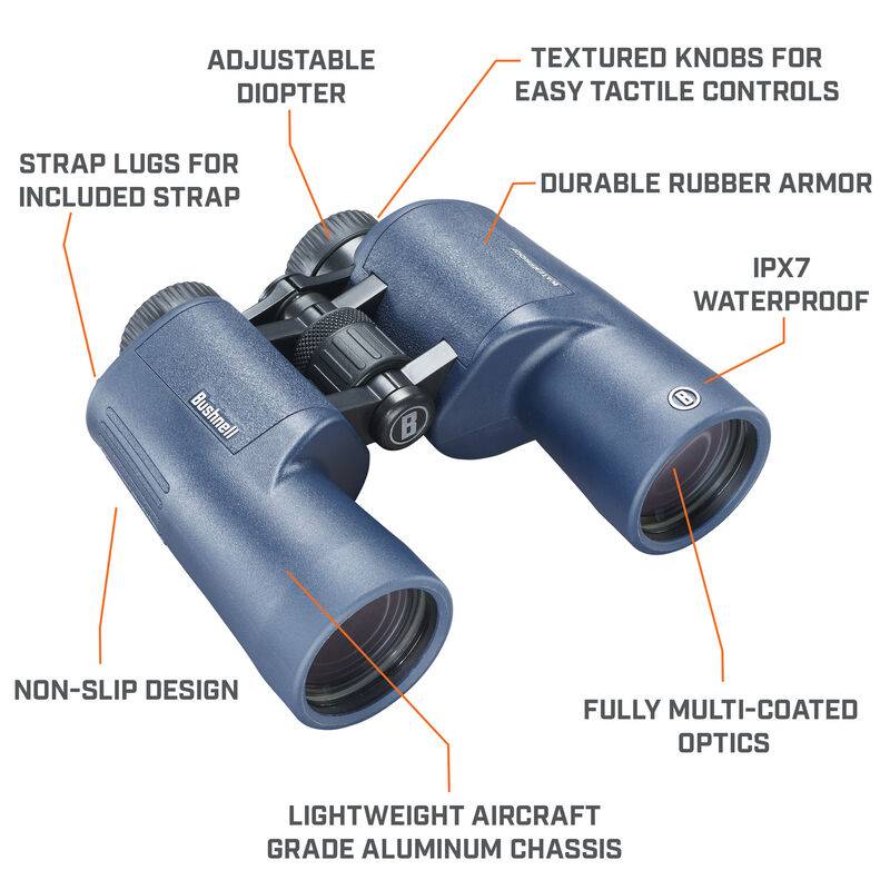 Bushnell H2O 2 7x50 Porro (157050R)-2