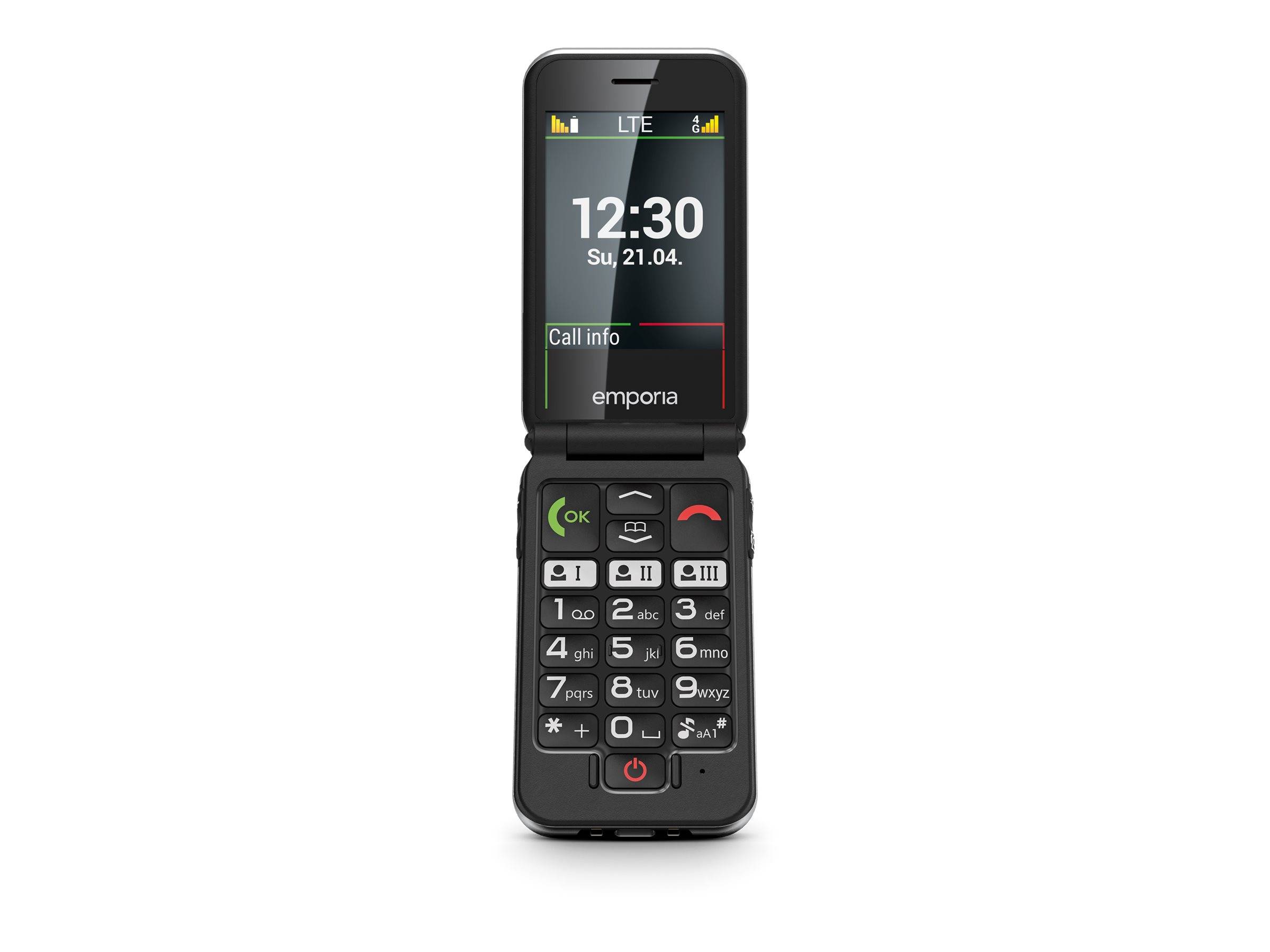 Emporia JOY-LTE 7,11 cm (2.8") 87 g Mirtillo Telefono di livello base-1