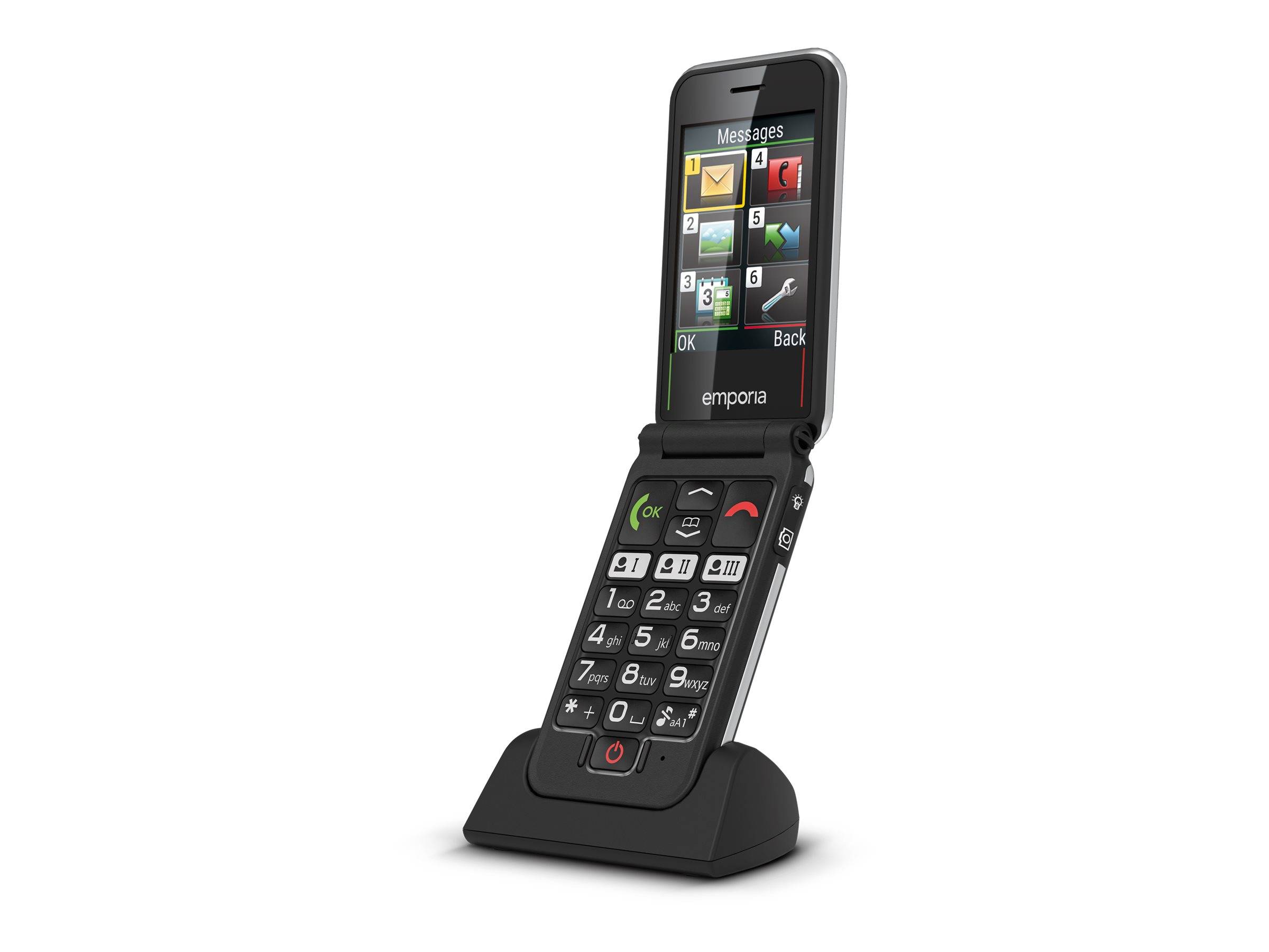 Emporia JOY-LTE 7,11 cm (2.8") 87 g Mirtillo Telefono di livello base-3