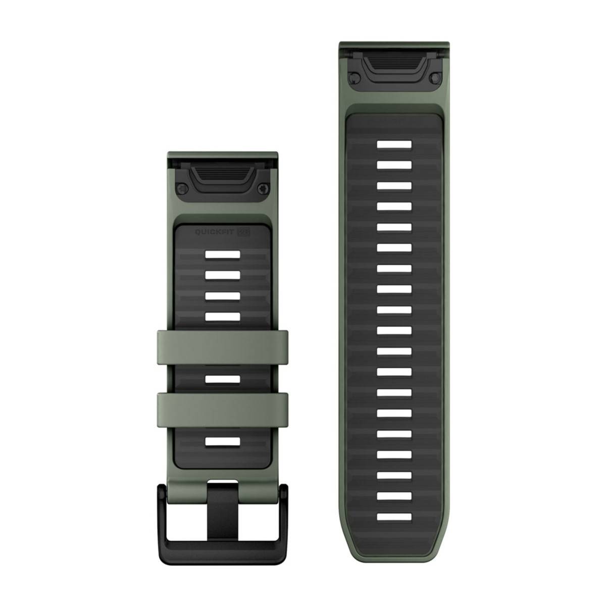 Garmin Cinturino In Silicone Quickfit 26mm, Willow/graphite-1