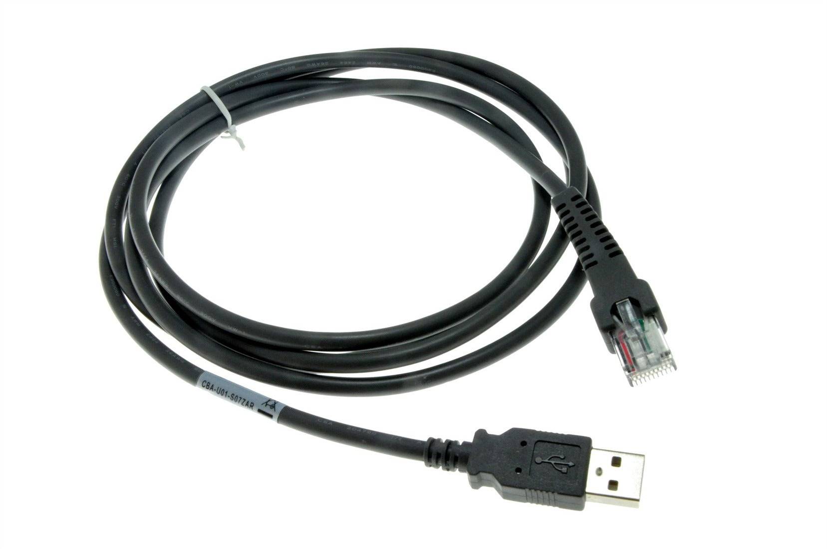 Zebra USB-Kabel, 4,5m, gerade USB-Kabel (Typ A): 4,5m, gerade, Kabelcode U09 (CBA-U10-S15ZAR)-0
