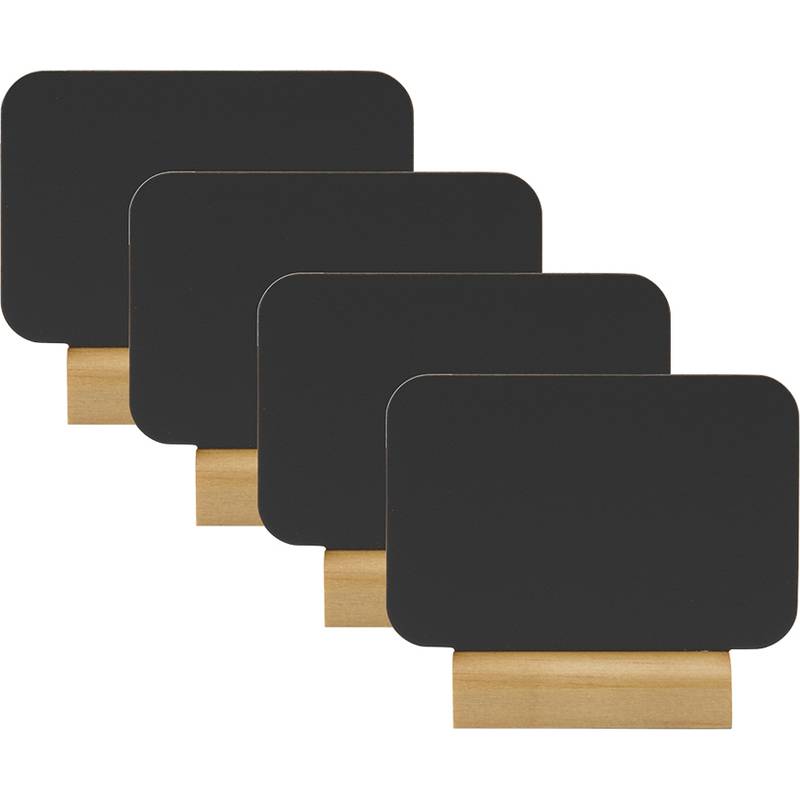 Set 4 mini lavagne segnaposto 7,5x9cm Securit-0
