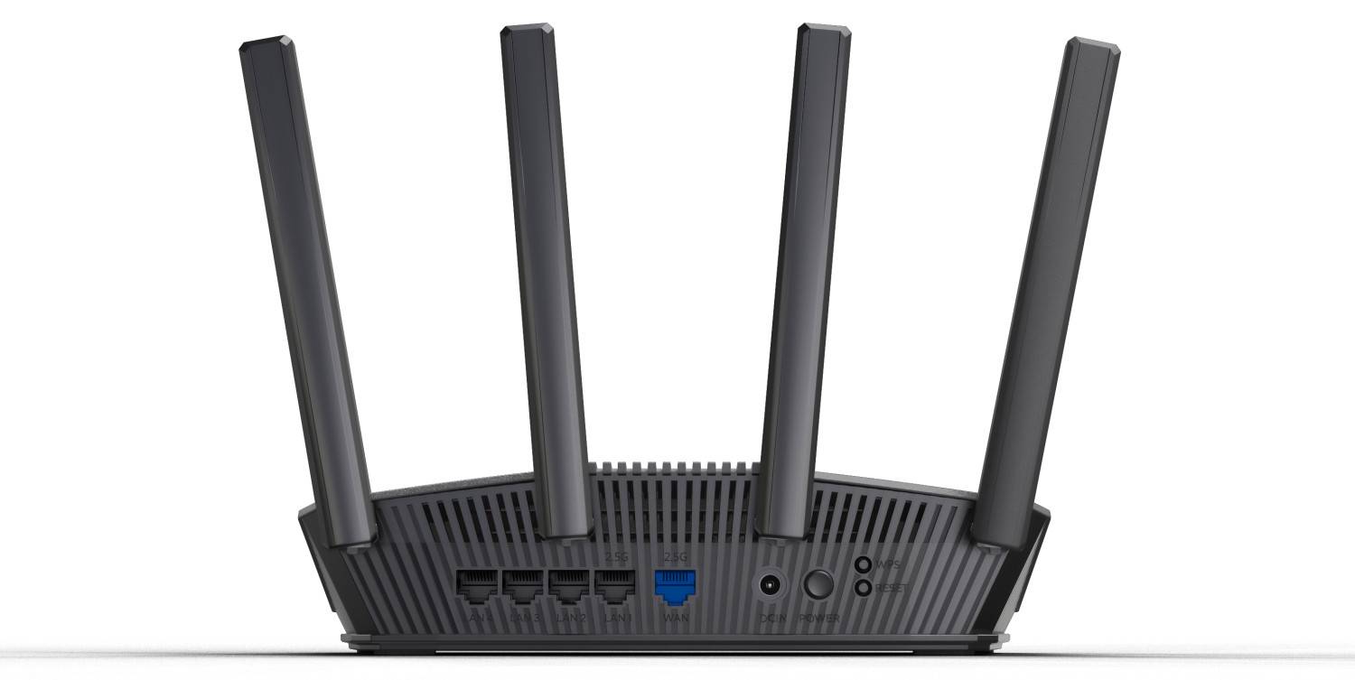 ASUS RT-BE59 BE5000 router wireless 2.5 Gigabit Ethernet Dual-band (2.4 GHz/5 GHz) Nero-2