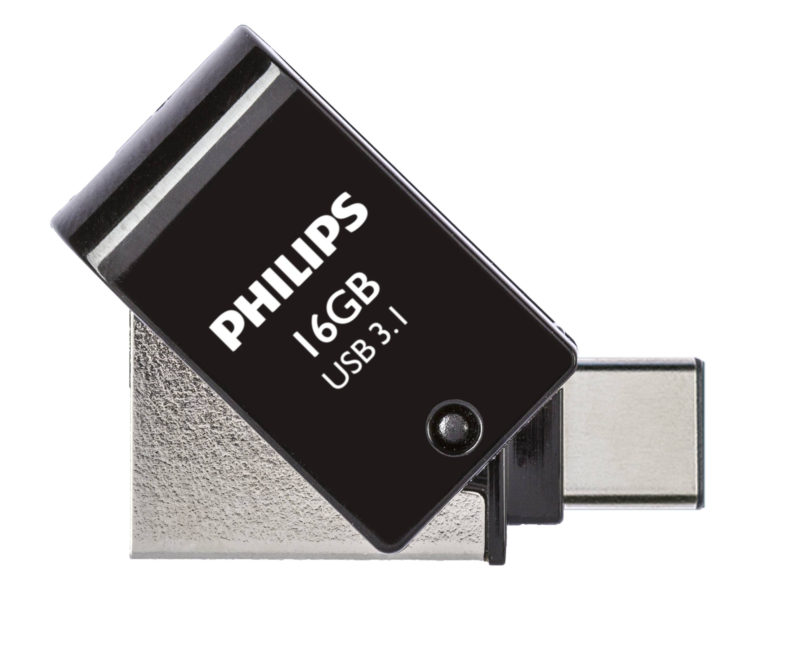 Philips FM16DC152B - USB-Flash-Laufwerk - 16GB - USB 3,1 / USB-C (FM16DC152B/00)-0