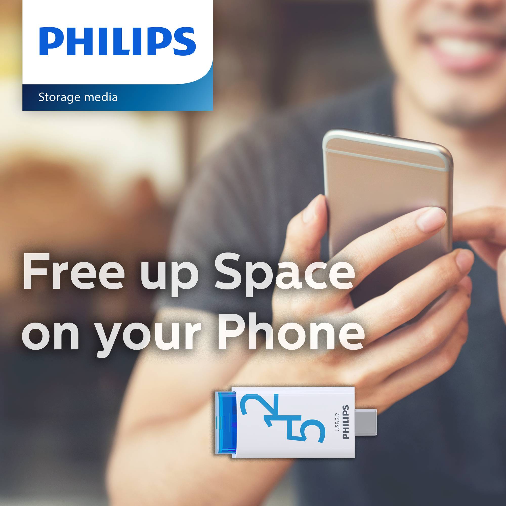 Philips USB 3.2 512GB Click Series Gen 1 USB-C - USB-Stick - 512 GB (PHUSB512GCLICKU3C)-4