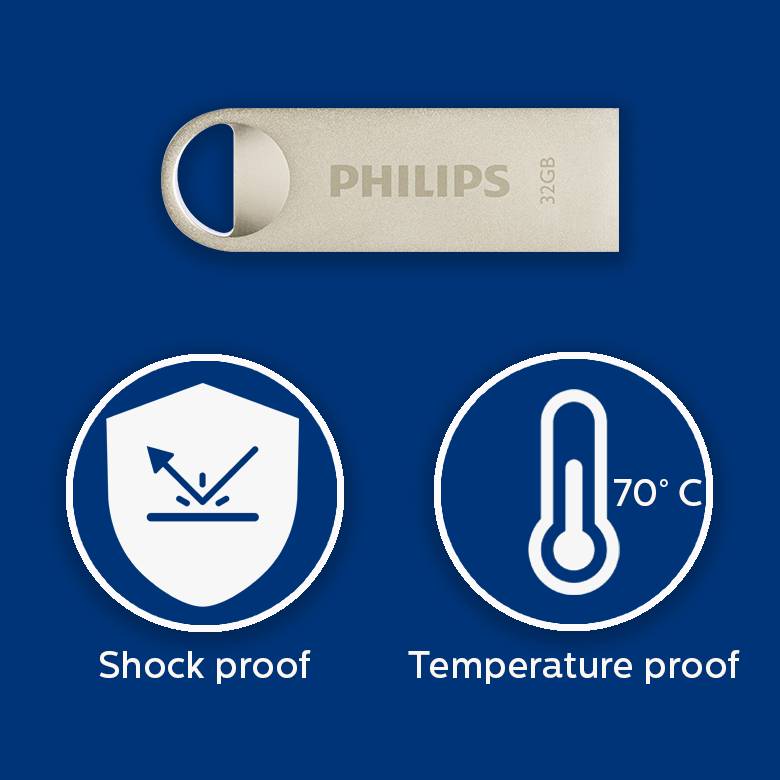 Philips USB 2.0 32GB Moon (FM32FD160B/00)-2