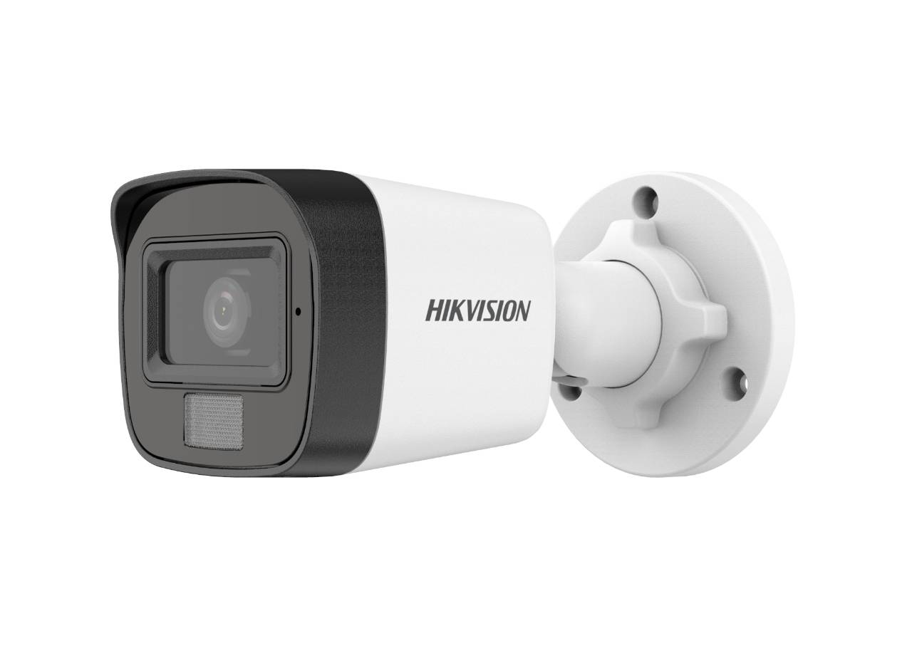 Hikvision DS-2CE16D0T-LFS(2.8mm) Telecamera Mini Bullet Fissa Audio con Luce Ibrida Intelligente 2MP-0
