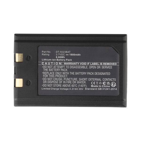 Batteria CoPacks agli ioni di litio compatibile con Casio, Symbol PDT81xx/ SPT17xx/18xx; PPT27xx/ 28xx - 3,7 V 1800...
