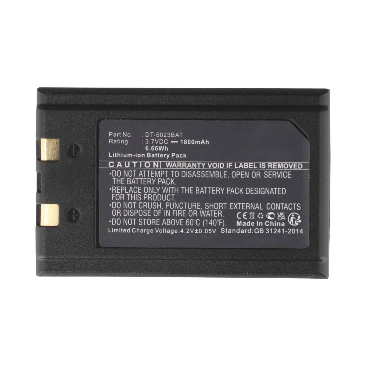 Batteria CoPacks agli ioni di litio compatibile con Casio, Symbol PDT81xx/ SPT17xx/18xx; PPT27xx/ 28xx - 3,7 V 1800...-0