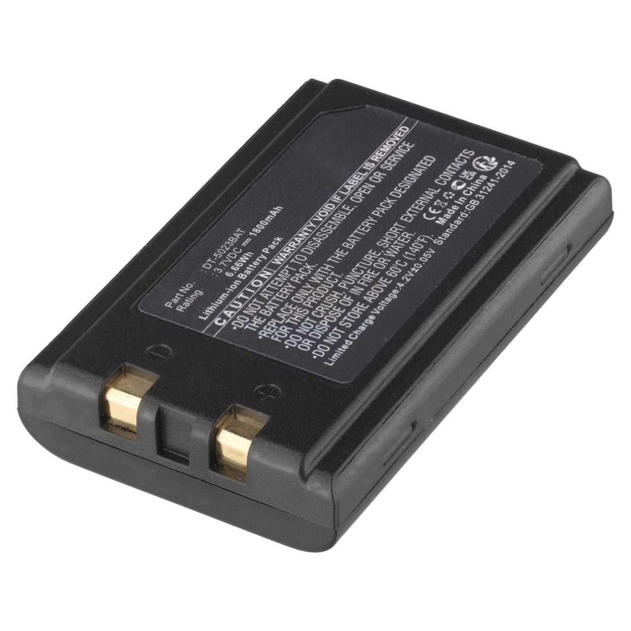 Batteria CoPacks agli ioni di litio compatibile con Casio, Symbol PDT81xx/ SPT17xx/18xx; PPT27xx/ 28xx - 3,7 V 1800...-3