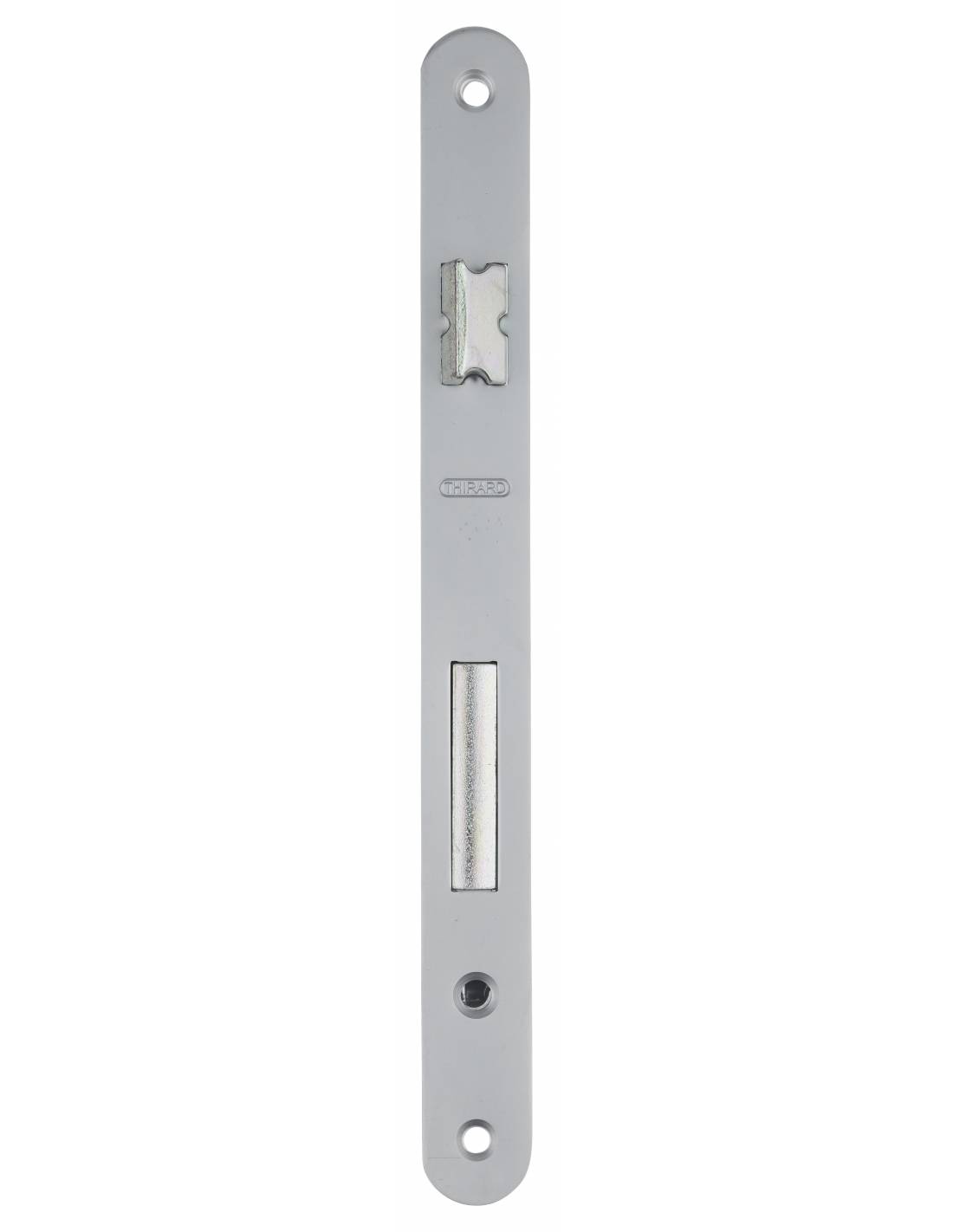Cassa serratura per cilindro europeo, asse 40 mm, interasse 90 mm, frontale cromato – THIRARD-1