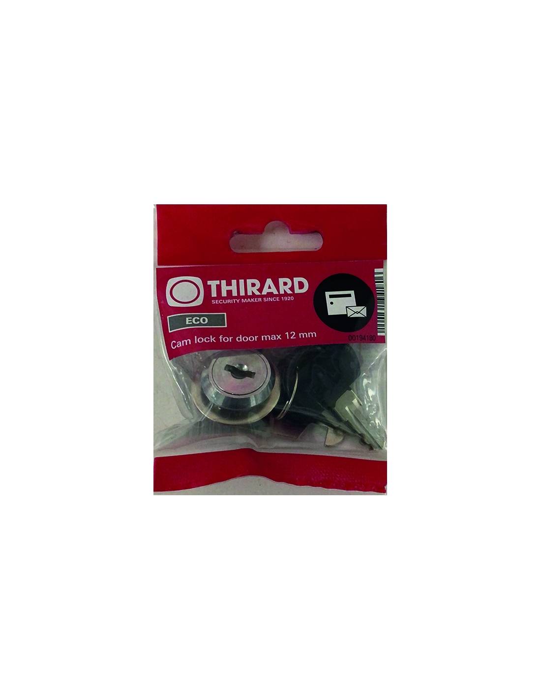 Serratura a camma 16 mm per spessore massimo 12 mm – THIRARD-1