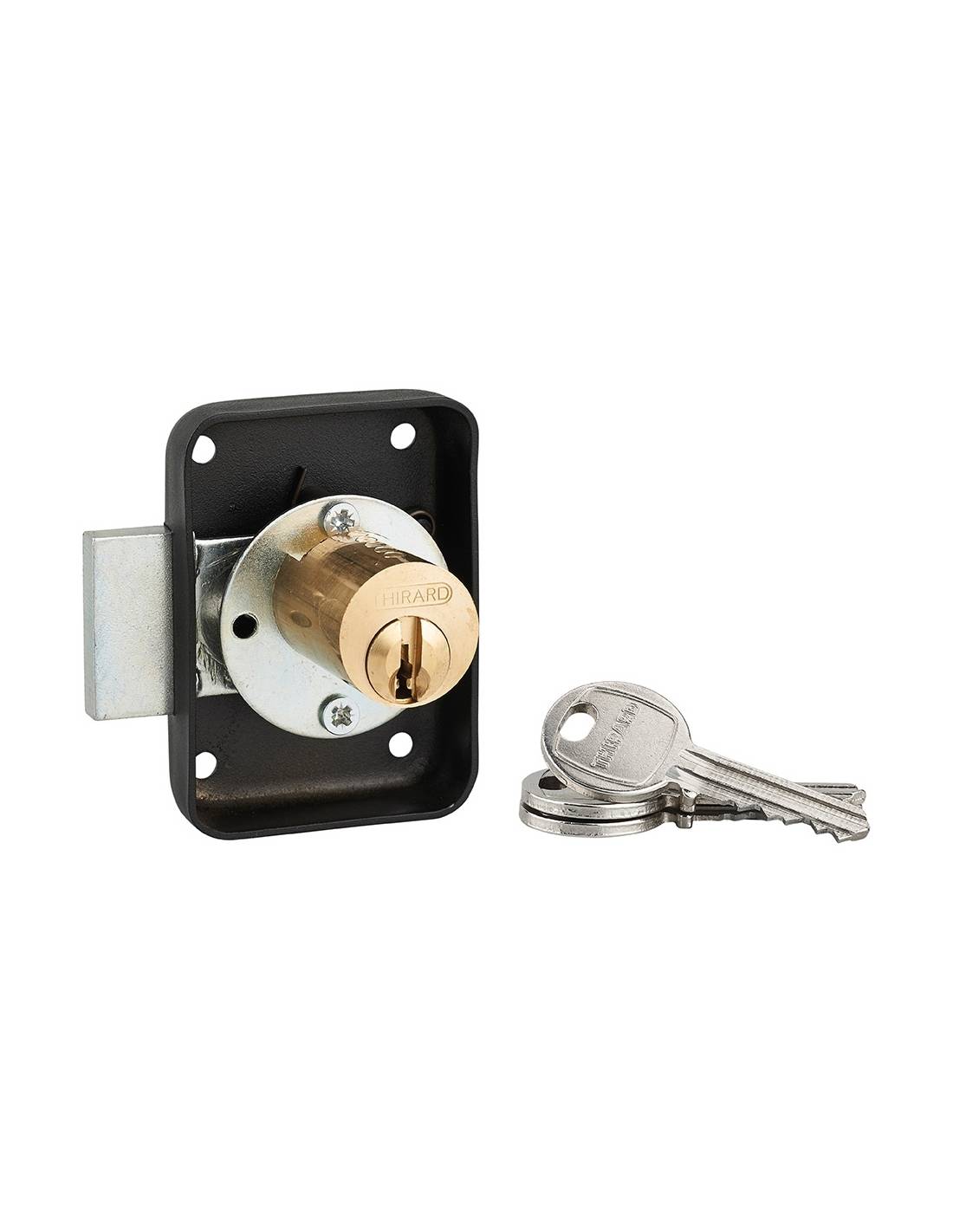 Serratura di sicurezza 50 mm, asse 25 mm, destra, 3 chiavi – THIRARD-0