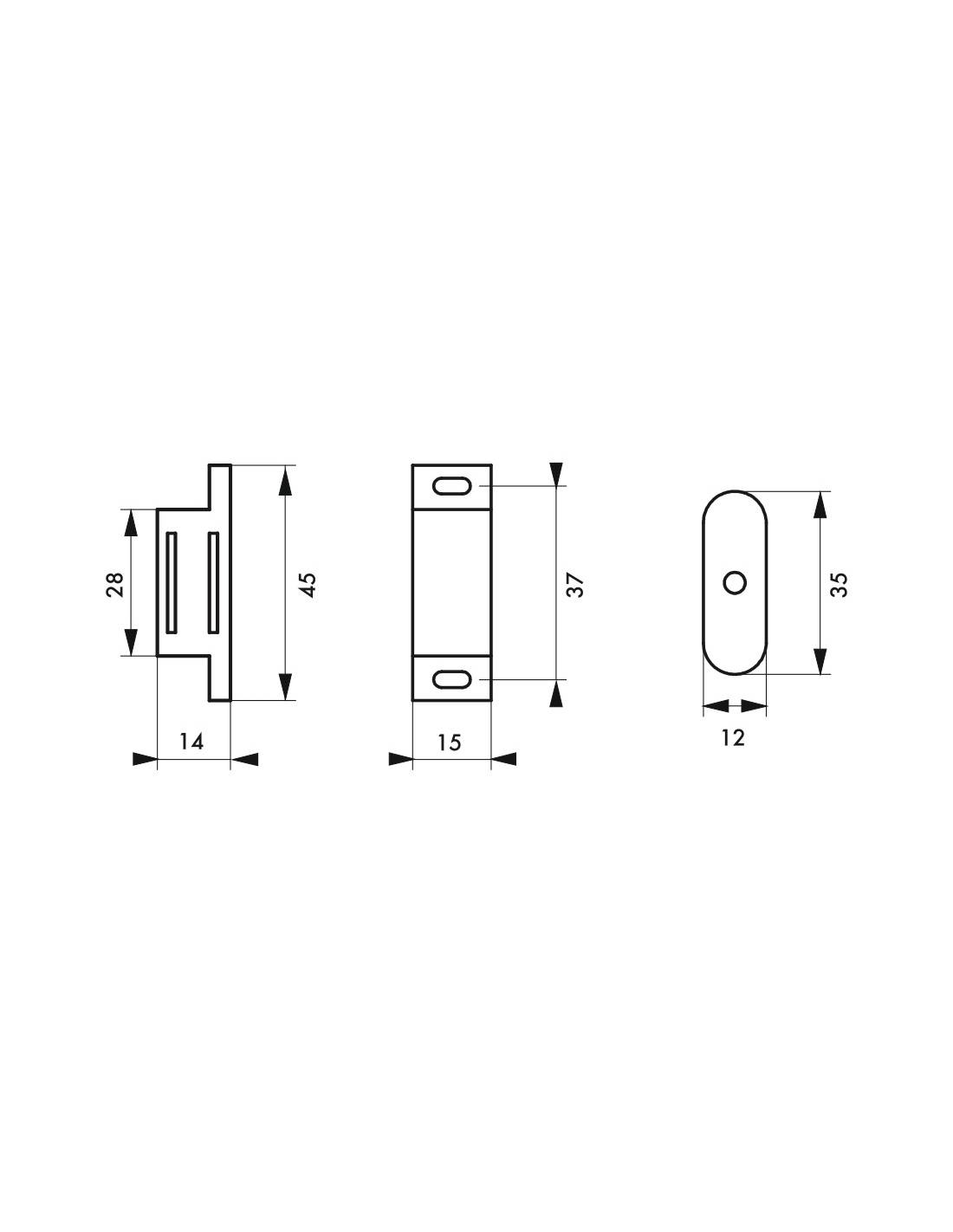 Chiusura magnetica, forza 1 – THIRARD-1